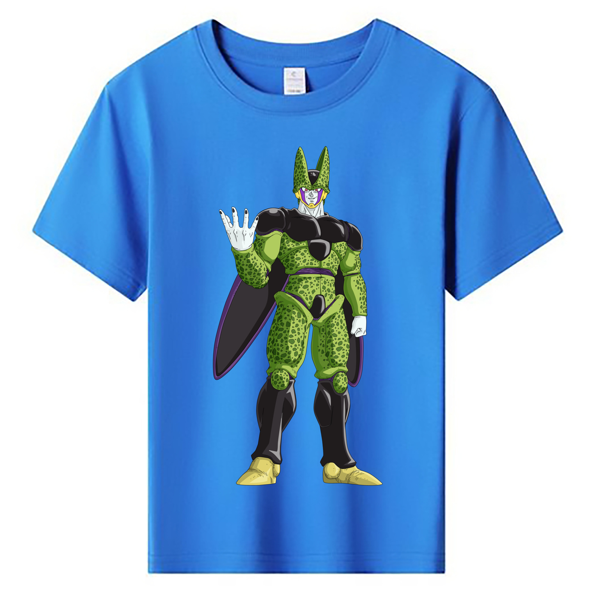 （画像用） ドラゴンボール セル DRAGON BALL Cell 綿100％キッズTシャツ（フロントプリント）
